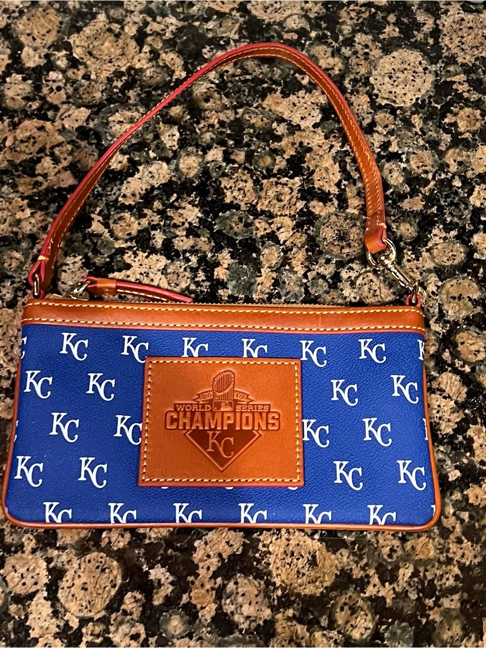 Dooney & Bourke Kansas City Royals World Series Championship Wristlet